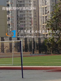 南宁市凤翔中学不锈钢锥形旗杆